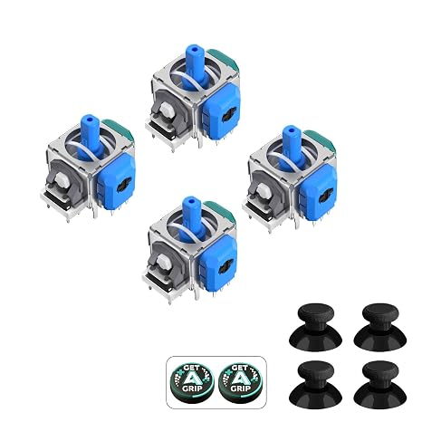 AKNES HallPi V6 TMR Joystick Replacement for X Box Series X/S Controller | Anti-Drift Stick Repair Accessories for X Box Series X/S Controller - 2 Pairs