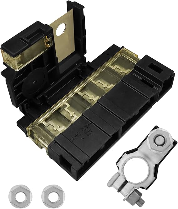 Positive Battery Fuse Terminal Replace 24380-3JA1A, Fusible Fuselink Battery Fuse with Positive Battery Terminal Fit for Nissan Altima 2013-2018 Maxima 2016-2019 Murano 2015-2019 Pathfinder 2013-2019