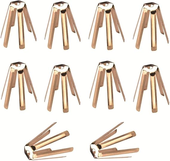Mykepoda 10pcs/pack Universal Brass Golf Shaft Adapter Shims Fits .335 .350 .355 .370 for All Golf Club Shaft