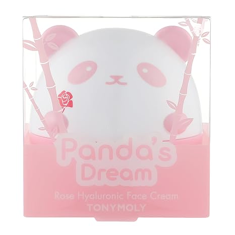 TONYMOLY Panda's Dream Korean Face Moisturizer Rose Water, Hyaluronic Acid | Clarifying rose extract and skin-calming rose water work together to soothe and refresh skin