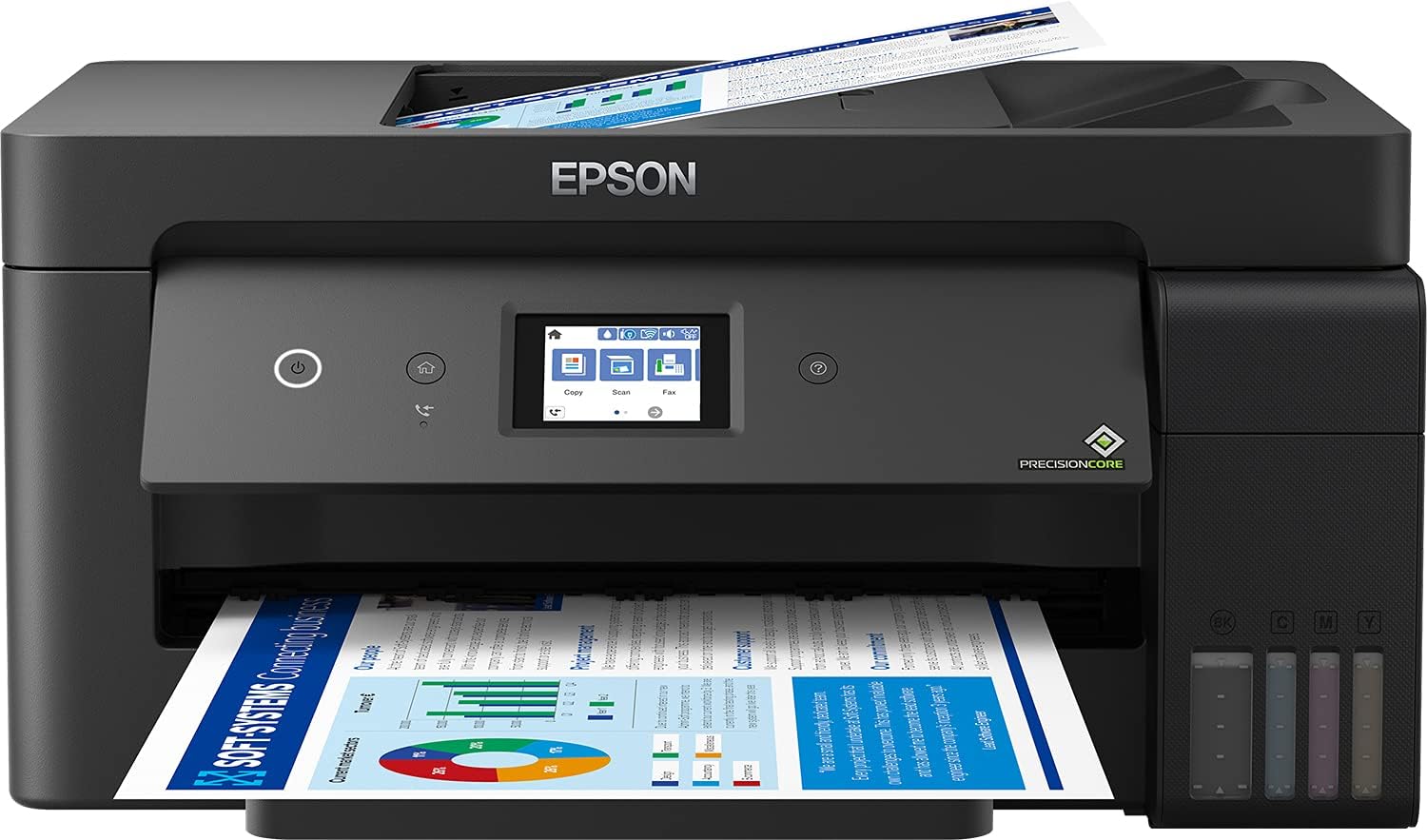 Epson EcoTank L14150 Wi-Fi  Scanner  Copier  Fax Color Multi-Function Tank Inkjet Printer