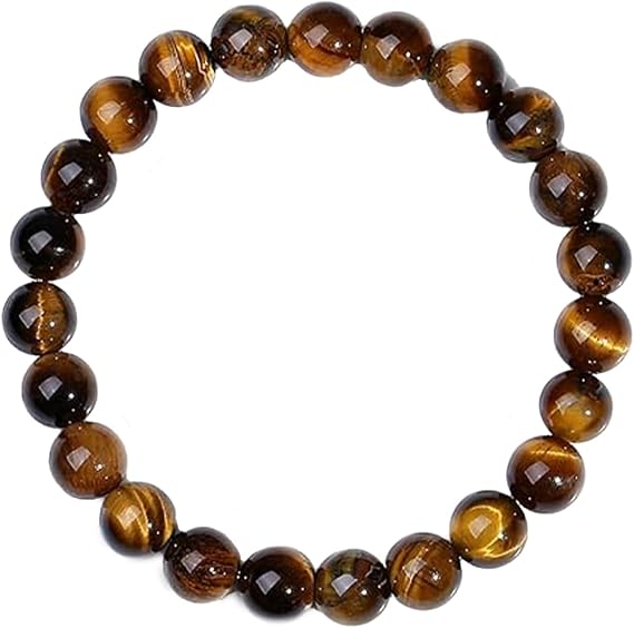 Tigers Eye Bracelet, Beaded Bracelets for Women, Tigers Eye Crystal BeadsBracelet for Woman, Anxiety Bracelet HealingBracelets, Natural Stone, Healing Bracelets for Women Jewellery