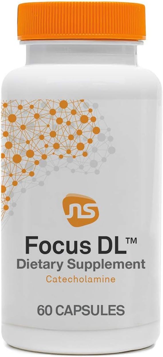 Neuroscience Focus DL Brain Supplement with L-Phenylalanine, 60 ct | Memory & Brain Health Capsules for PEA Production, Mental Clarity, and Catecholamine