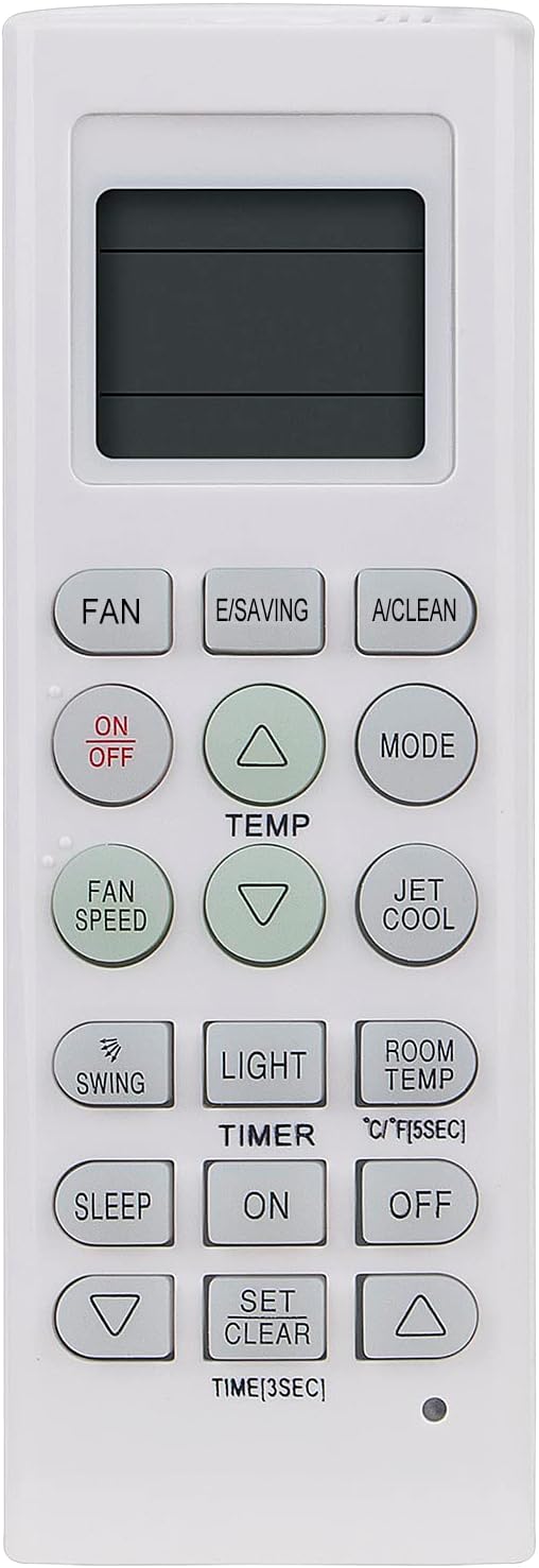 New AKB73315601 Air Conditioner Remote Control Replacement fit for LG Air Conditioner AKB73456109 E09SQ E12SQ E18SQ E24SQ MS05SQ MS07SQ MS09SQ MS12SQ MS15SQ MS18SQ MS24SQ S09MH S12MH UJ30 UJ36 Remote