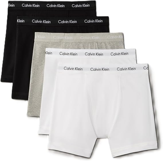 Calvin Klein Men's Cotton Stretch 5-Pack Boxer Brief