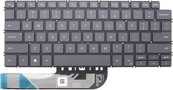 New Replacement Keyboard Compatible with Dell Inspiron 13 5390 5391 7391 14 5493 5498 7490 7491 US with Backlit