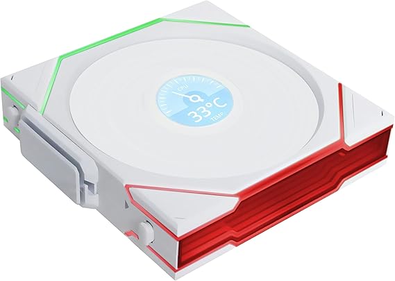 Lian Li UNI FAN REVERSE TL WIRELESS LCD 1x120mm Beyaz Kasa Fanı (G99.12RTLLCD1W1W.00)