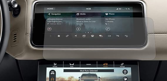 Screen Protector (Set of 2) for 2019 2020 Land Rover Range Rover Spot Velar Evque Discovery Defender 10.2 inch Infotainment Touch Screen Display Anti Glare Anti Scratch Filters UV