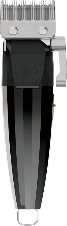 Amazon Series JRL Professional FreshFade 2020C Barber Hair Clipper, No More Pull Smart-ClipTM Fade Control for Precise Head Hair Fades All Day, Silver/Black