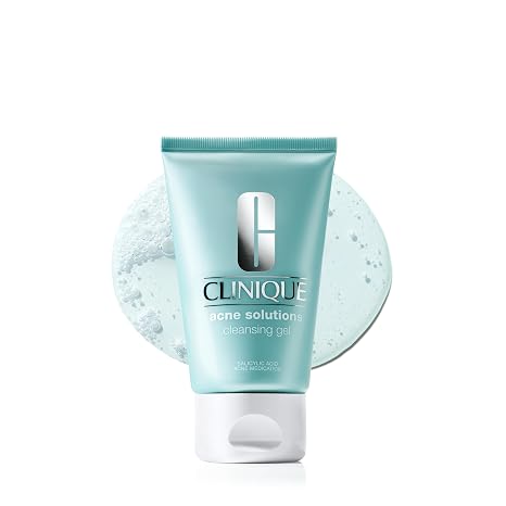 Clinique Acne Solutions Oil Control Cleansing Gel with 2% Salicylic Acid For Acne-Prone Skin, 4.2 Fl Oz