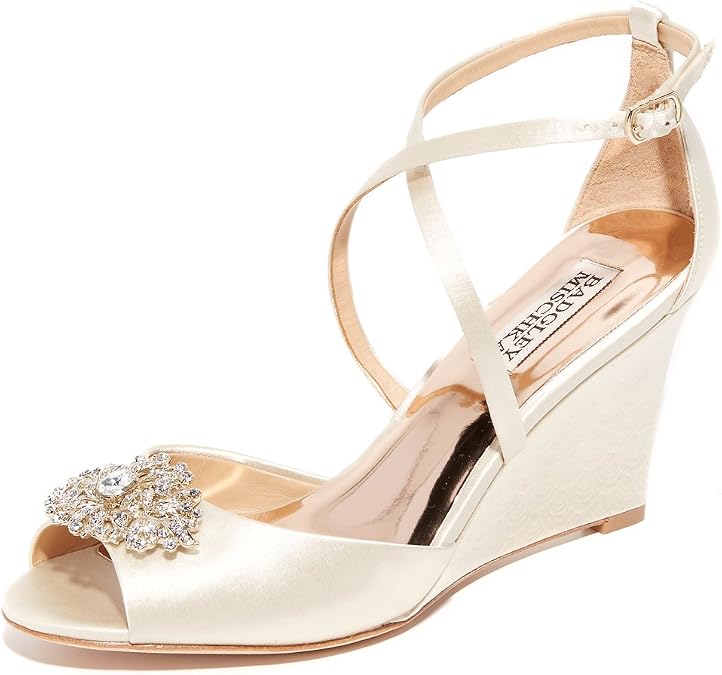 Badgley Mischka Women's Abigail Wedge Sandal