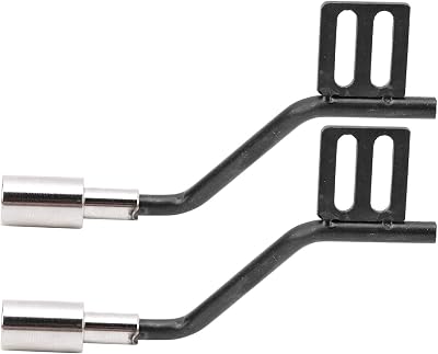 Metal Exhaust Pipes for RC Car, 1Pair Metal RC Car Simulation Decoration Exhaust Pipe Accessories for scx10 110