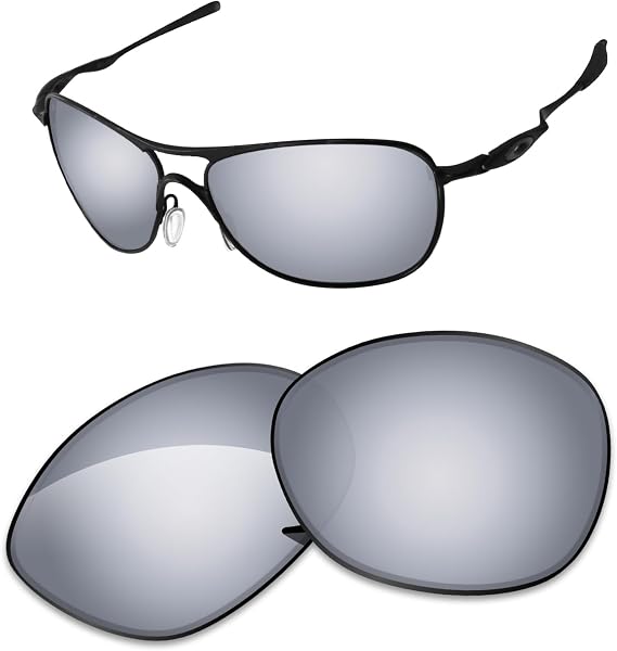 1.6MM Replacement Lenses Compatible With Oakley Crosshair New 2012 OO4060 Sunglasses, Anti-Scratch and Impact Resistant