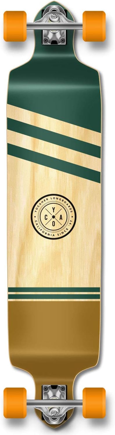 Earth Series Complete Skateboards Longboard w/BlackWidow Premium 80A Grip Tape Aluminum Truck ABEC-9 Bearing 70mm Skateboard Wheels