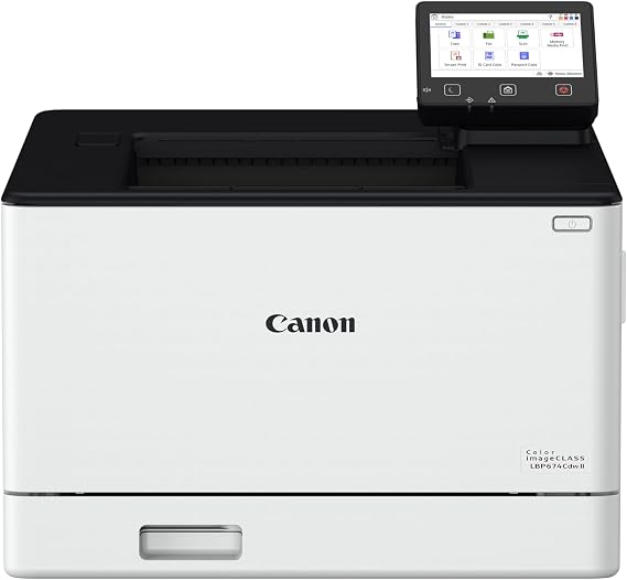 Canon Color imageCLASS LBP674Cdw II - Wireless, Duplex, Laser Printer , 35 PPM