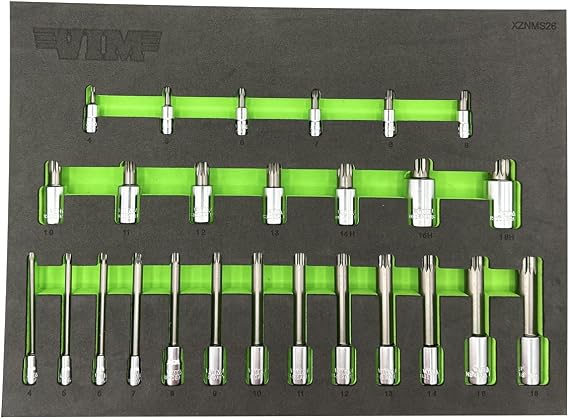 VIM Tools 26 PC. Master XZN Driver Set