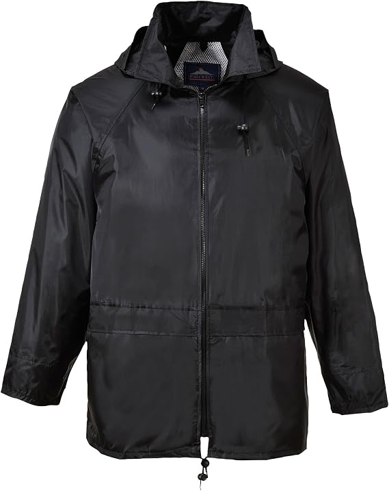Portwest S440 Classic Rain Jacket Waterproof Hooded Pack-Away