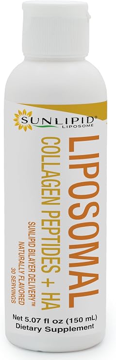 SunLipid Liposomal Collagen Peptides + Hyaluronic Acid, 5.07 fl oz (150 ml)