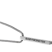 Bitacs Babymonster ネックレス 誕生日 立体ペンダント ベイビーモンスター Kpopメンバー ファッション アクセサ 応援グッズ 男女兼用 並行輸入品
