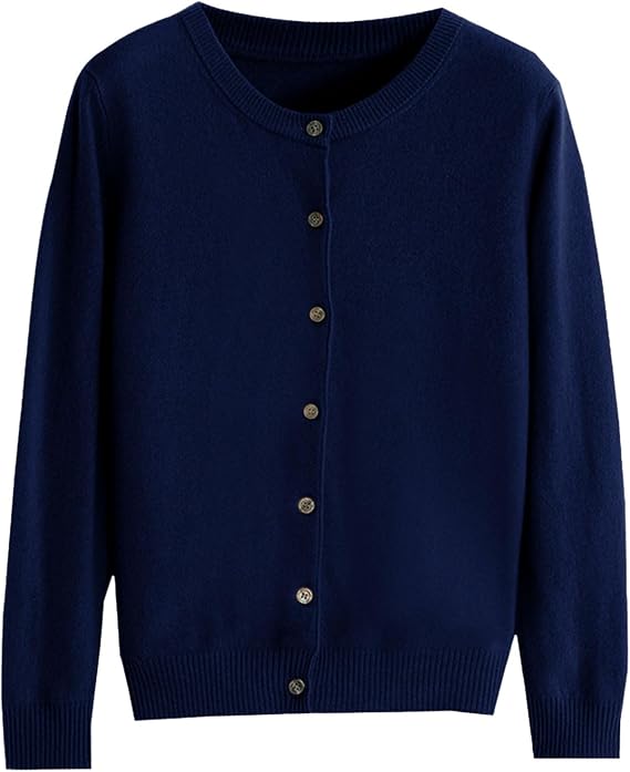 Nantdog Cardigan Sweaters for Women 2024 Winter Ugly Sweater Crewneck Button Down Spring Tops Trendy Going Out