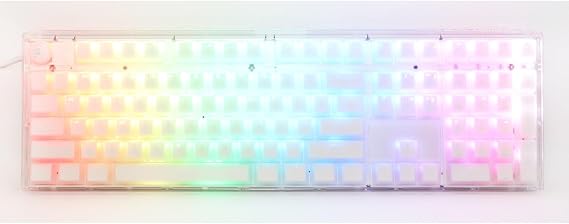 Ducky One 3 Aura Mechanical Keyboard Cherry MX Brown RGB Clear White