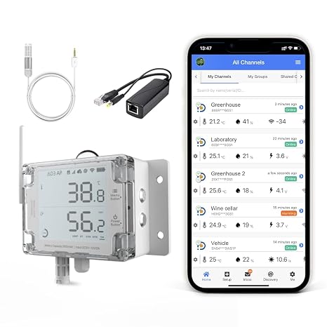 GS1-AETH1RS Environmental Monitoring Bundle for Precision Data Tracking