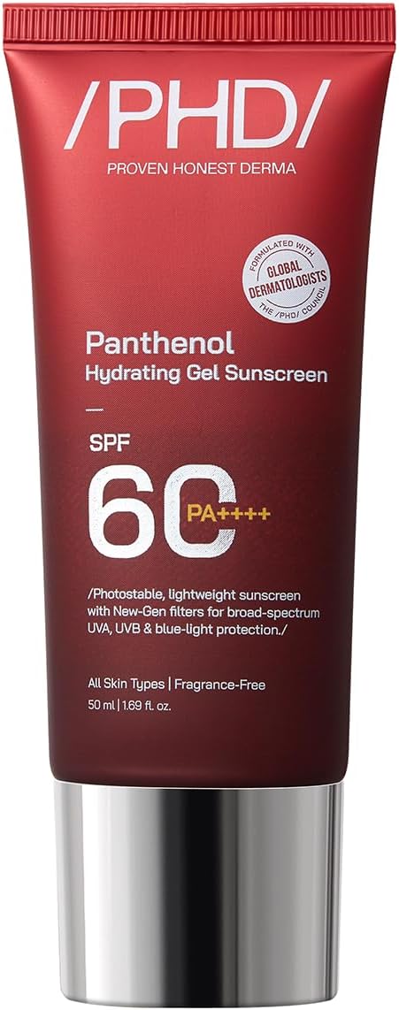 /PHD/Panthenol Hydrating Gel Sunscreen SPF 60 PA++++ 50ml
