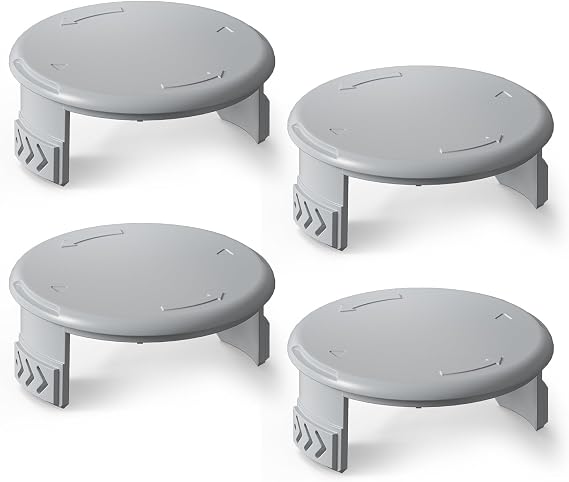 Eventronic 4 Pack AC14HCA Replacement Spool Cap Compatible with Ryobi Weed Wacker, Weed Eater Covers Parts Fit for Ryobi One+ 18V, 24V, 40V Cordless String Trimmers
