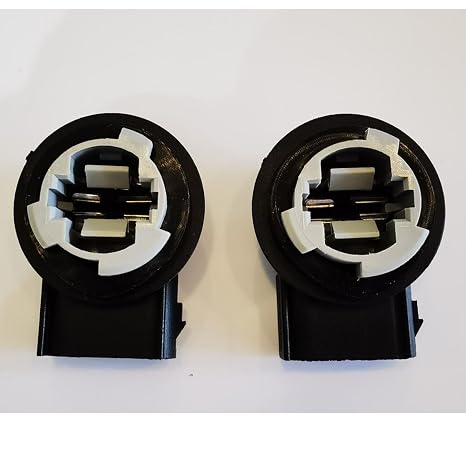 2X Turn Signal Light Socket Assembly Compatible with Fo-rd 2009-2014 F150 F250 F350 Super Duty Edge ,Fo-rd Ranger Flex Focus,2U5Z13411DA, Black