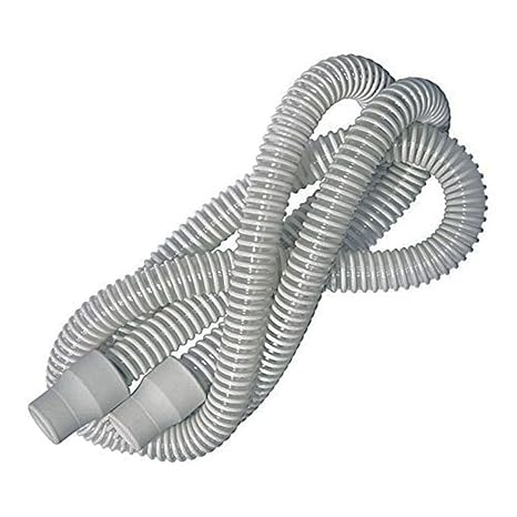 Universal CPAP Hose (6ft), Medical Flexible Polymer CPAP Replacement Tube Compatible with All Major CPAP Machines, Most CPAP BiPap, and BiLevel Device Brands, Standard 22mm, Grey