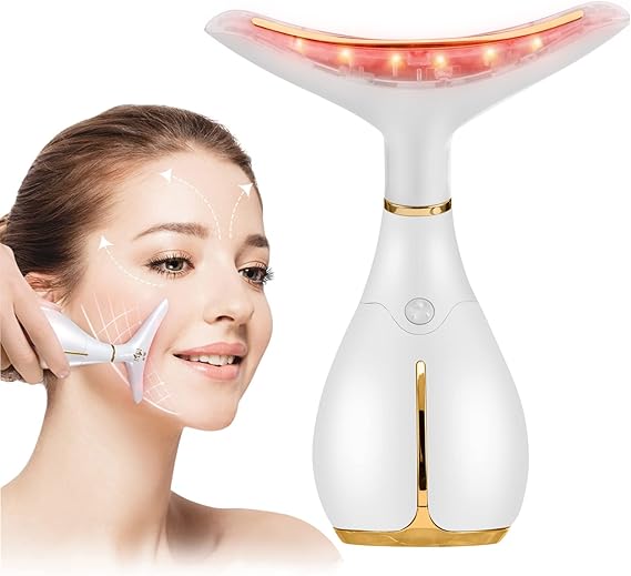 Ms.W Face Massager, Anti-Wrinkle Face Lift Device with 3 Modes & 45℃±5℃ Heat, Face Sculptor Skin Tightening Machine, Lifting Device Anti Aging Wrinkle Facial Machine