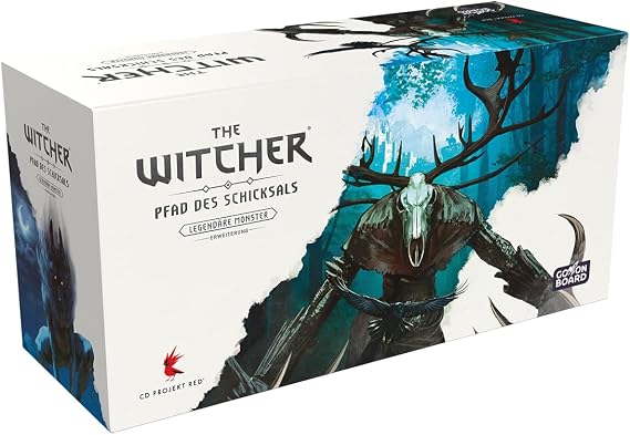 Go on Board, The Witcher: Path of Destiny - Legendary Monsters, Connoisseur Game, 1-5 Players, from 14+ Years, 45-90 Minutes, German