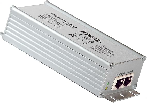 2.5G Gigabit POE++ Injector, Supplies PoE (15.4W), PoE+ (30W), or PoE++ (90W), Converts a Non-PoE Port to A PoE++ 2.5G Port, Integrated Power Supply, Replace for TRENDnet TPE-119GI,Up to 328ft