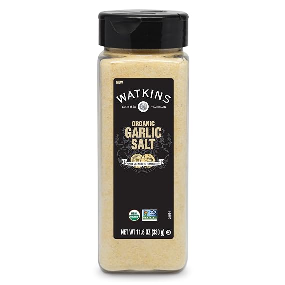 Watkins Organic Garlic Salt, 11.6 oz., 1-Pack