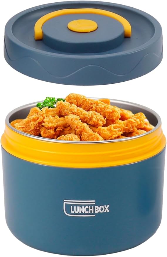 Tissting Food Flask for Hot Food 550ml Soup Flask Thermal Lunch Containers