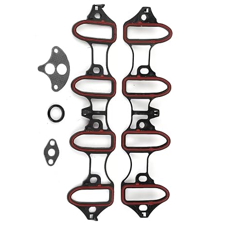 MS92211 Engine Intake Manifold Gasket Set,Compatible with Cadillac Escalade ESV 2003-2007,GMC Savana 1500/2500/3500,Replace MS96587 89017589