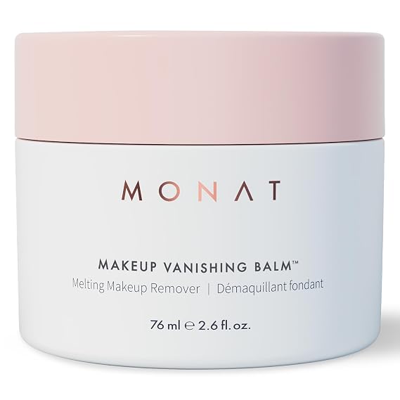 MONAT Makeup Vanishing Balm Cleansing Makeup Remover Lightweight Face Cleanser Cleansing Balm for Residue Free Soft and Smooth Skin Safe to Use for Delicate Skin
