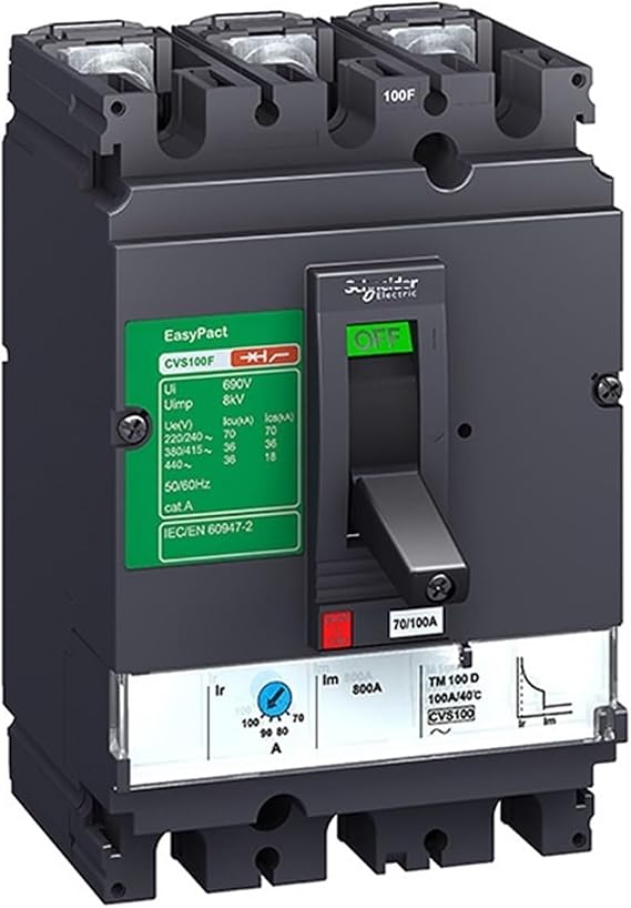 CVS100N MA50 3P3D (3P) Fixed Front Wiring Molded case Motor Protection Circuit Breaker LV510454