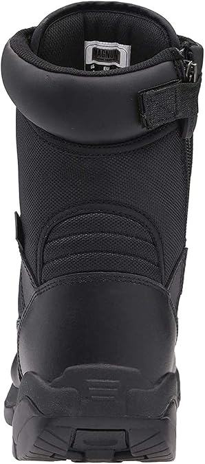 Magnum Men's Panther 8" Side Zip Military Combat Boots, Black