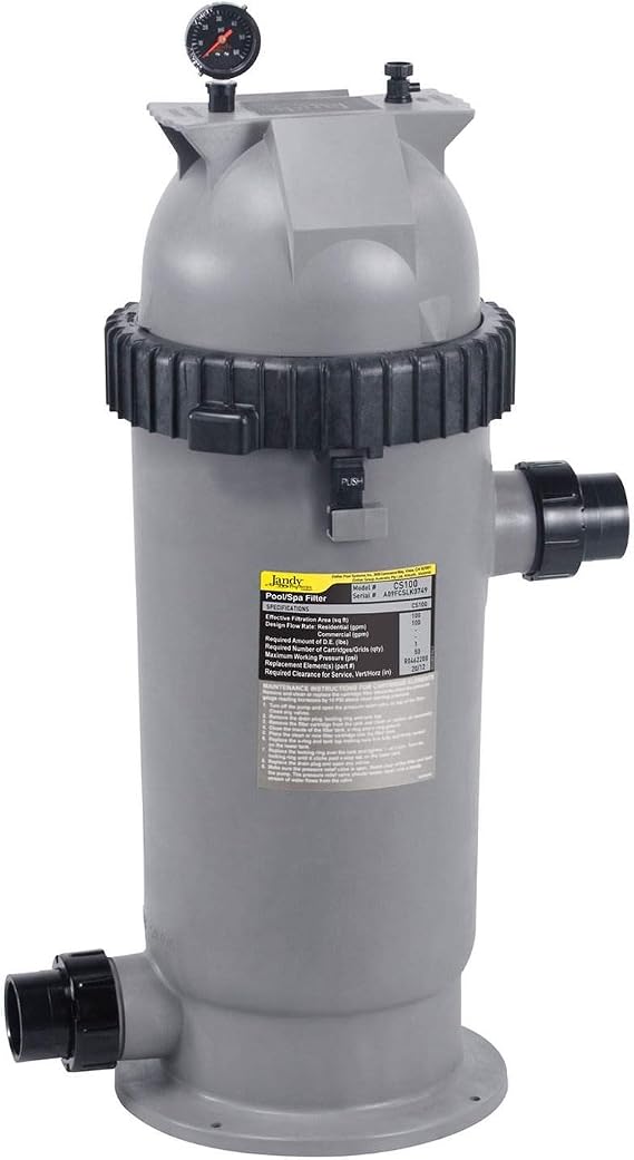 Jandy CS100 100-Square-Foot Single Element Cartridge Filter