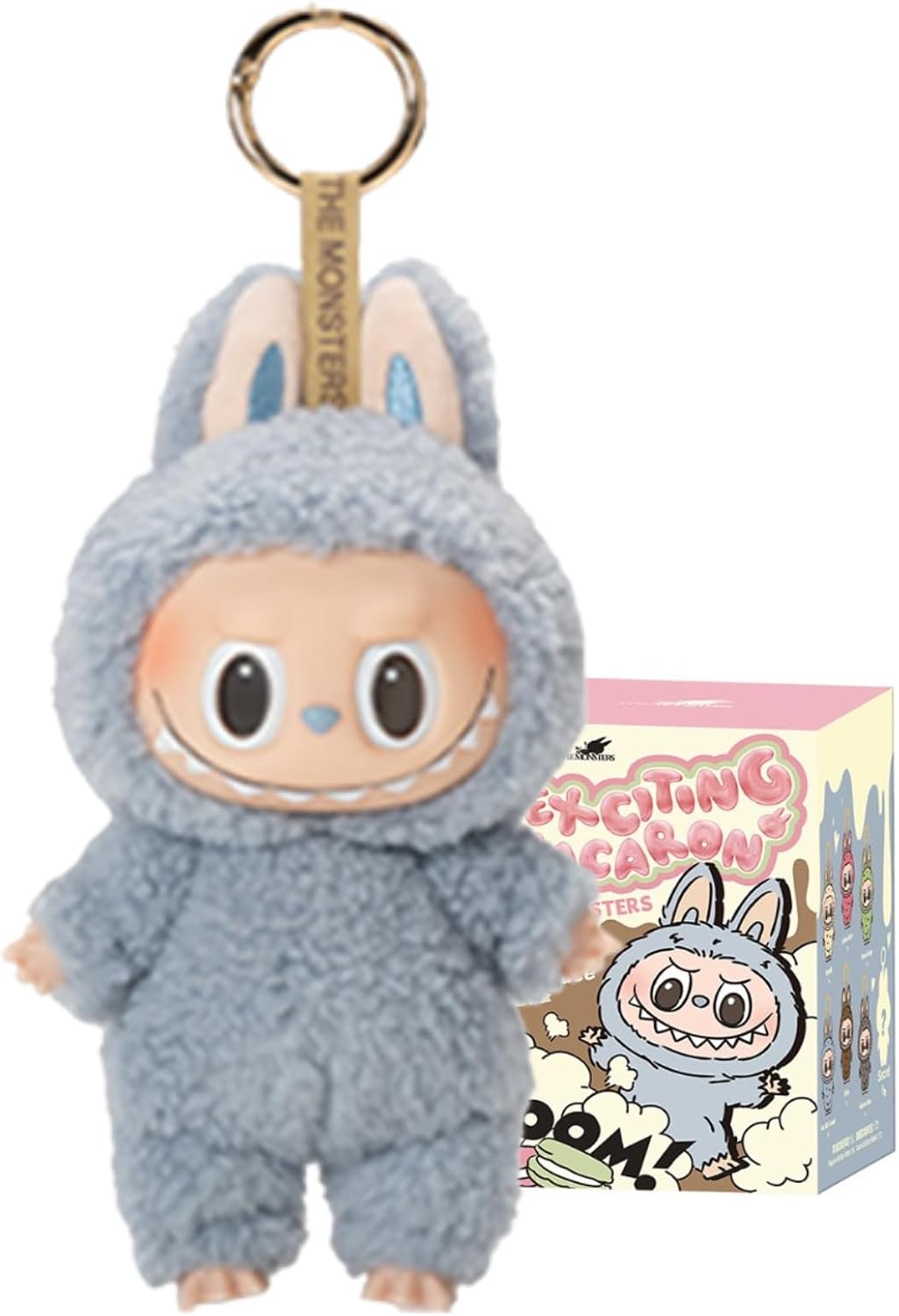 Single Piece Genuine Product・UnopenedPOP MART THE MONSTERS Exciting Macaron 1 Piece Random Blind Box Pop Mart Exciting Macaron Figure Gift Otaku Activity 1 Piece Regular
