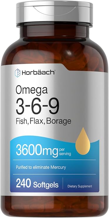 Horbaach Triple Omega 3-6-9 240 Softgels