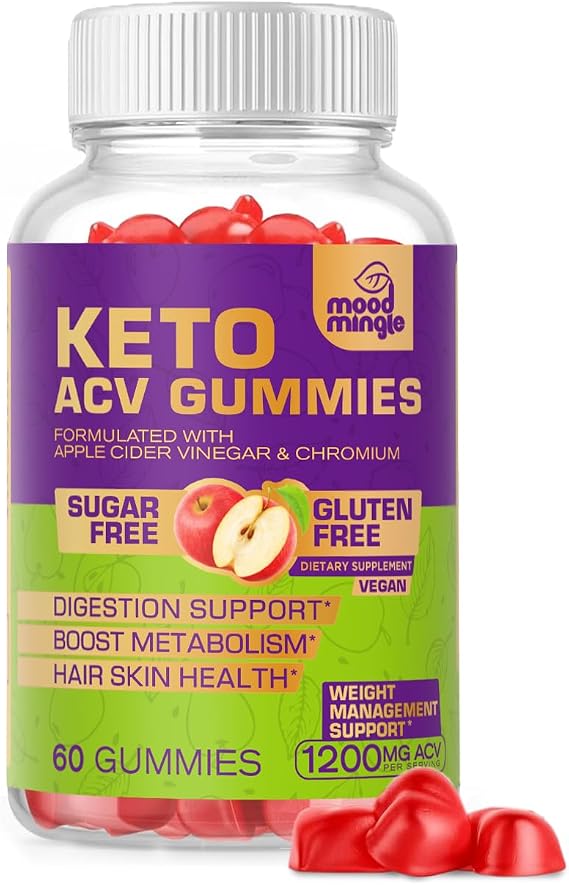 Keto ACV Gummies for Advanced Weight Loss - Gluten & Sugar-Free