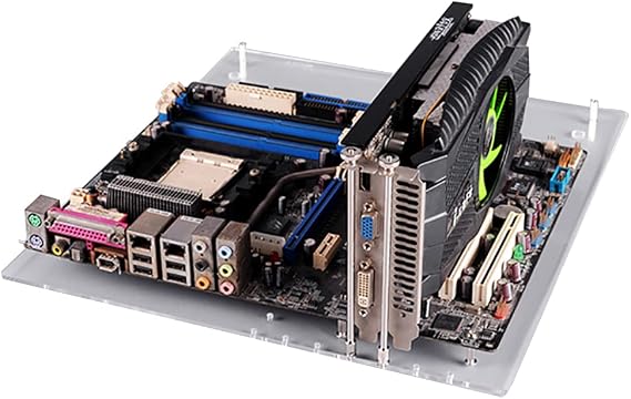 PC Open Frame Test Bench ITX ATX MATX Motherboard Transparent Acrylic Overlock Computer Case DIY Mod Base Stand