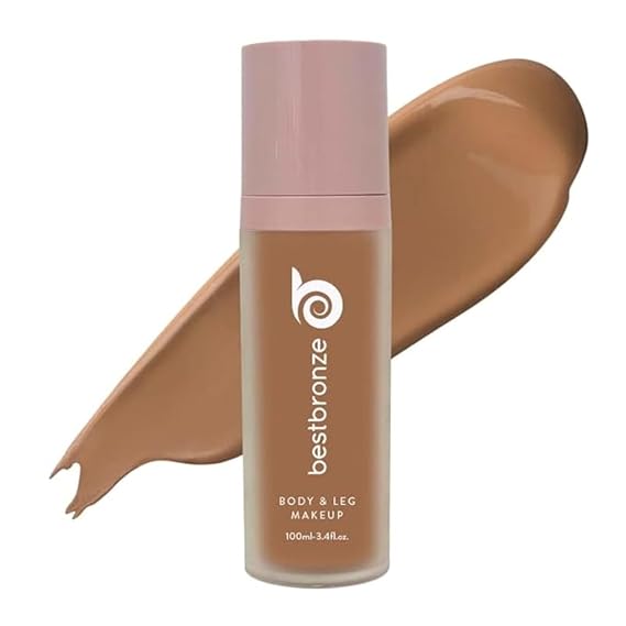 B BESTBRONZE Body Makeup Concealer, Waterproof Tattoo Cover Up & Full Coverage Body Foundation for Legs, Scars & Varicose Veins, 3.4 Fl Oz (Pack of 1) C10 Tan Honey