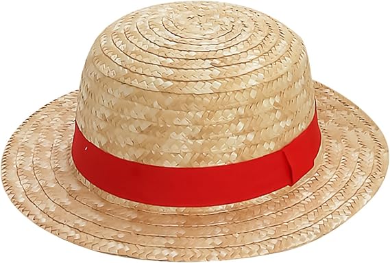 Straw Hat Anime Costume Caps Animation Cosplay Accessories Hat Pirate Cosplay Costume Accessories for Halloween