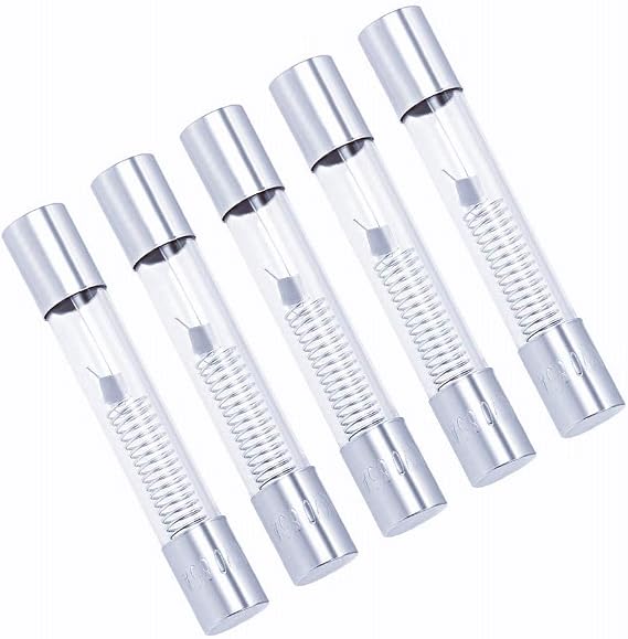 6 x 40mm Microwave Oven High Voltage Fuse Tubes 0.85A 5KV for Microwave Oven Replacement 5 Pcs