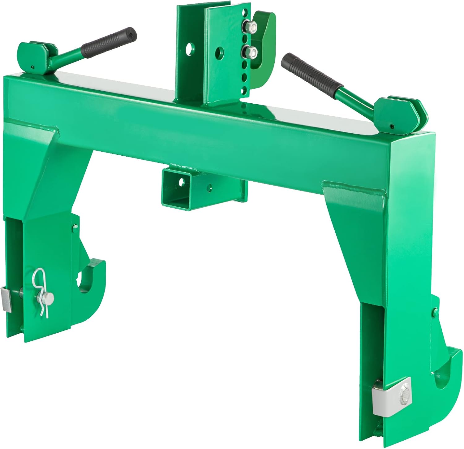 VEVOR TLJSDKHZZLS-P1B4QV0 3-Point, 3000 LBS Lifting Capacity Tractor Quick Hitch, Green