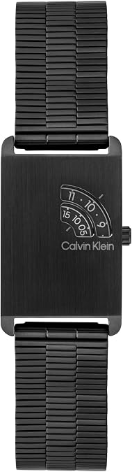 Calvin Klein Men's Dapper Rectangular Watch, 24mm