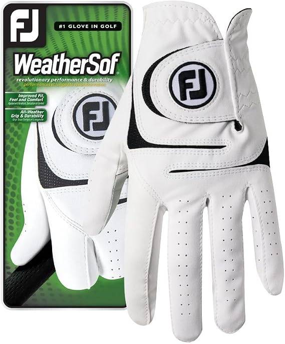 FootJoy 1 New WeatherSof Golf Glove All-Weather - Men's Size S Regular RH
